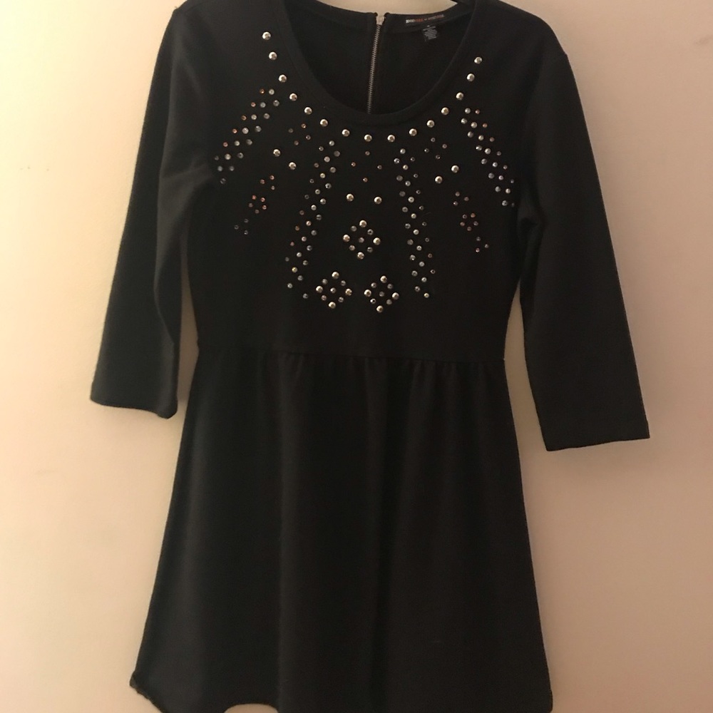 Black Dress with Sequins